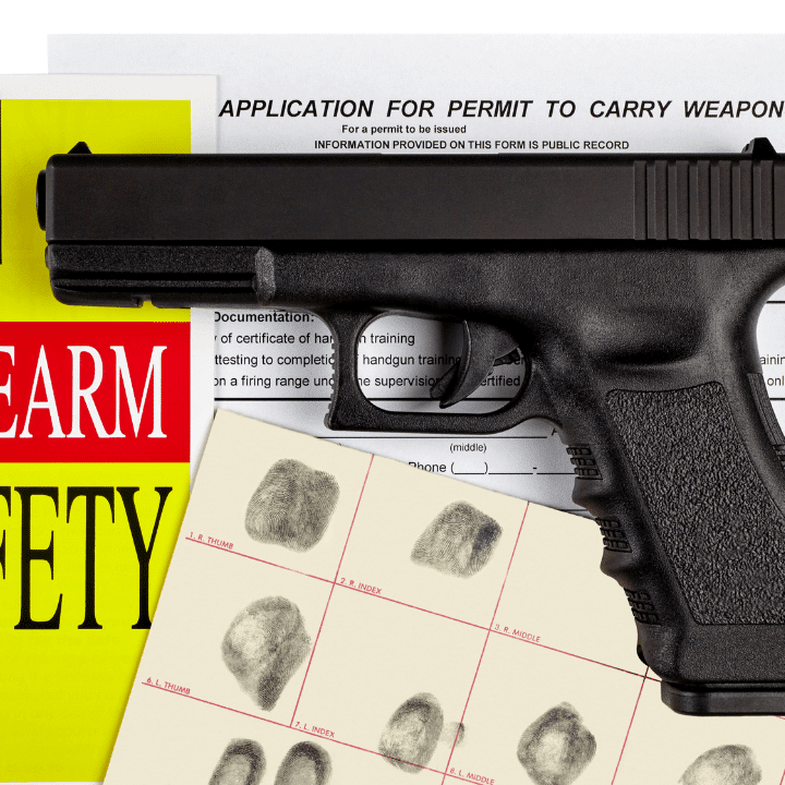 a picture of a ccw permit application